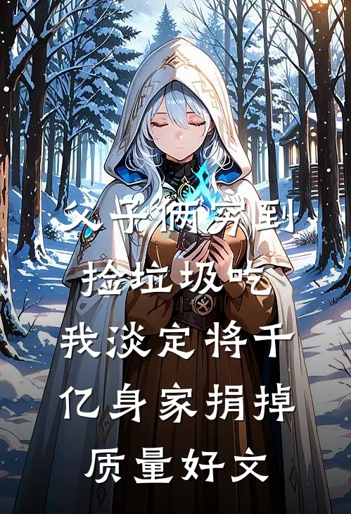 父子俩穷到捡垃圾吃，我淡定将千亿身家捐掉质量好文