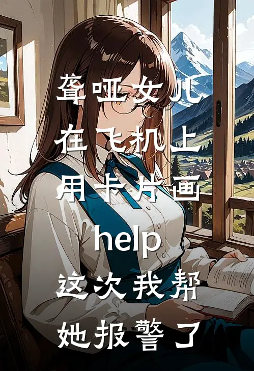 聋哑女儿在飞机上用卡片画help，这次我帮她报警了