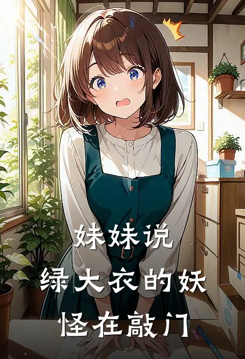 妹妹说，绿大衣的妖怪在敲门