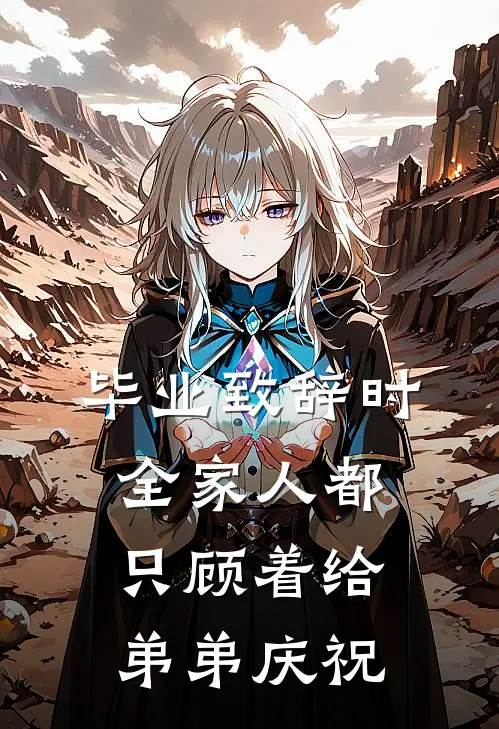 毕业致辞时，全家人都只顾着给弟弟庆祝