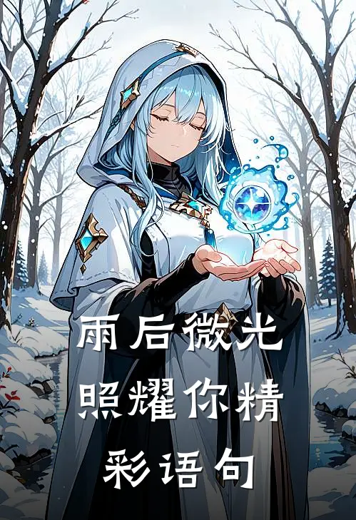 雨后微光照耀你精彩语句