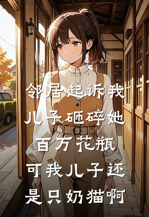邻居起诉我儿子砸碎她百万花瓶，可我儿子还是只奶猫啊
