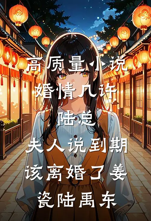 高质量小说婚情几许:陆总,夫人说到期该离婚了(姜瓷陆禹东)