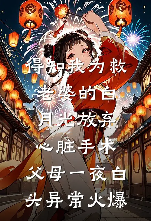 得知我为救老婆的白月光放弃心脏手术，父母一夜白头异常火爆