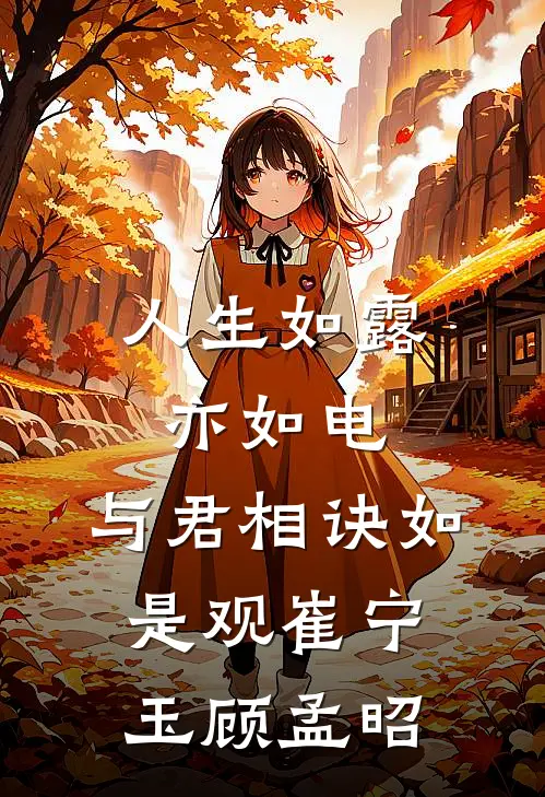 人生如露亦如电，与君相诀如是观崔宁玉顾孟昭