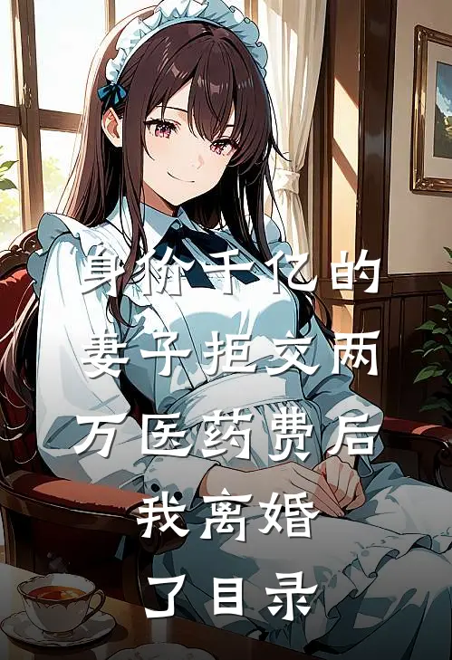 身价千亿的妻子拒交两万医药费后，我离婚了目录