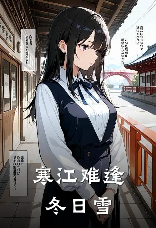 寒江难逢冬日雪
