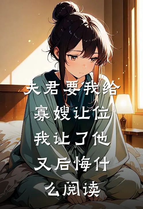 夫君要我给寡嫂让位，我让了他又后悔什么阅读