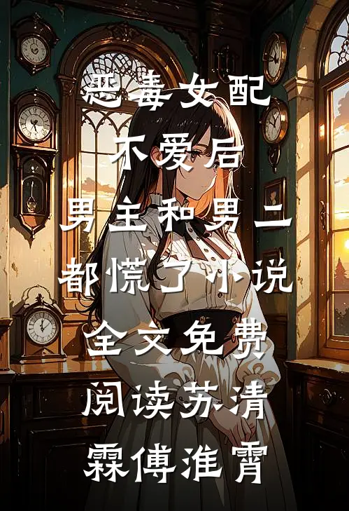 恶毒女配不爱后，男主和男二都慌了小说全文免费阅读苏清霖傅淮霄