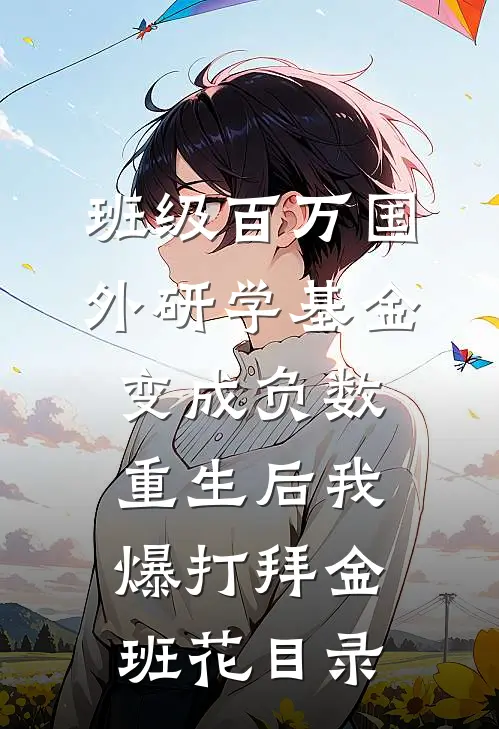 班级百万国外研学基金变成负数，重生后我爆打拜金班花目录