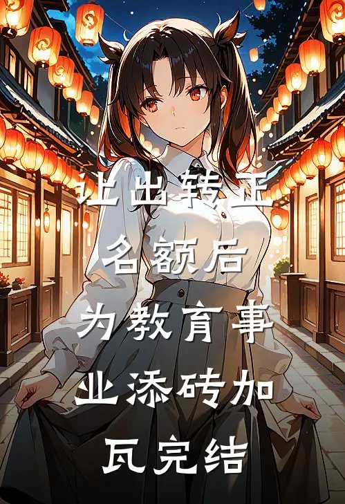 让出转正名额后，为教育事业添砖加瓦完结