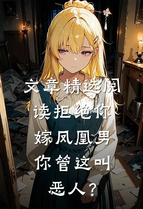 文章精选阅读拒绝你嫁凤凰男，你管这叫恶人？