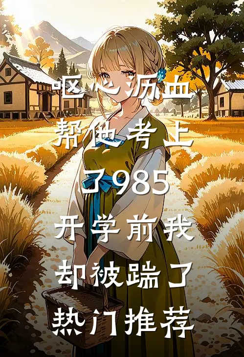 呕心沥血帮他考上了985，开学前我却被踹了热门推荐