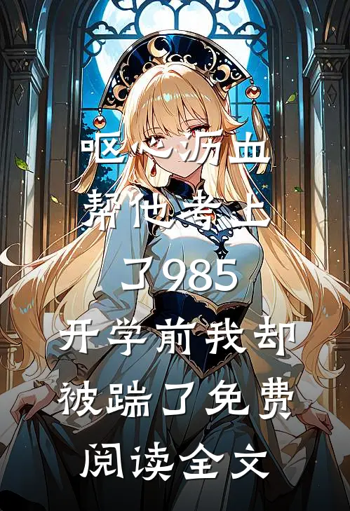 呕心沥血帮他考上了985，开学前我却被踹了免费阅读全文