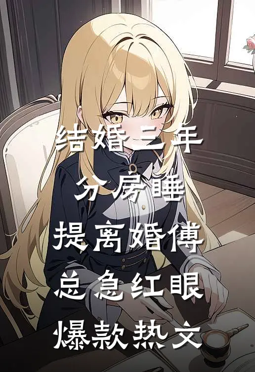 结婚三年分房睡，提离婚傅总急红眼爆款热文