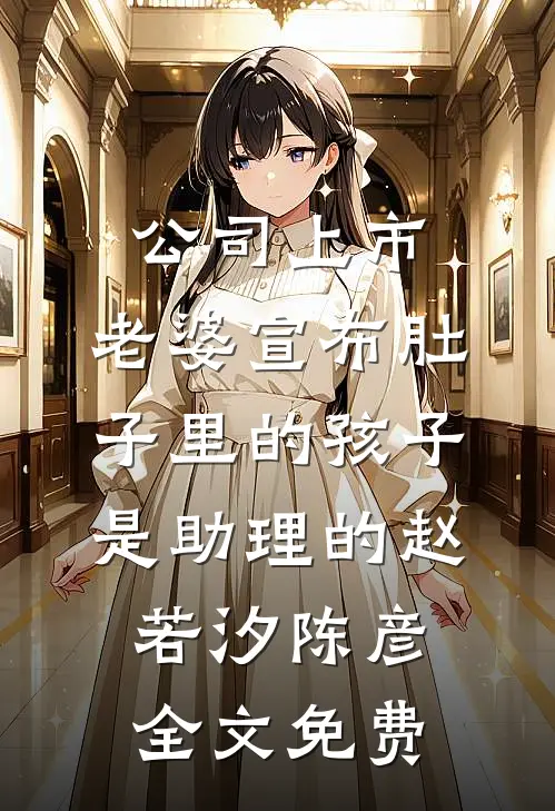 公司上市，老婆宣布肚子里的孩子是助理的赵若汐陈彦全文免费
