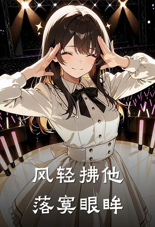 风轻拂他落寞眼眸