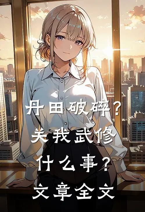 丹田破碎？关我武修什么事？文章全文