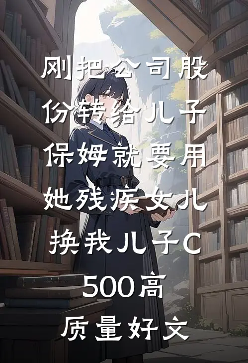 刚把公司股份转给儿子，保姆就要用她残疾女儿换我儿子C500高质量好文