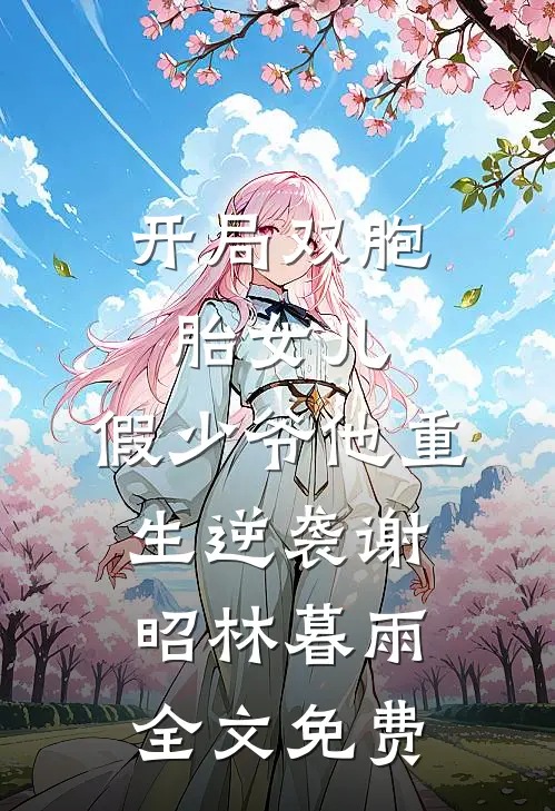 开局双胞胎女儿，假少爷他重生逆袭谢昭林暮雨全文免费