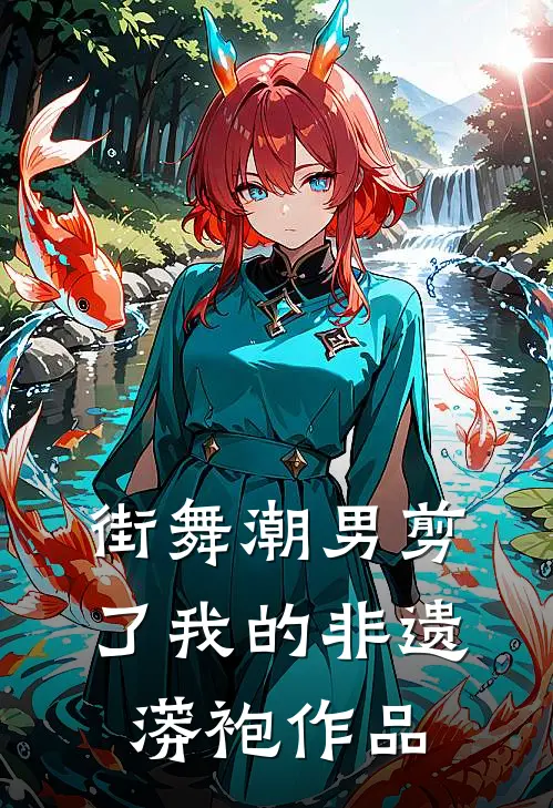 街舞潮男剪了我的非遗蟒袍作品