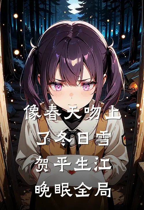 像春天吻上了冬日雪贺平生江晚眠全局