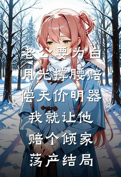 老公要为白月光撑腰赔偿天价明器，我就让他赔个倾家荡产结局