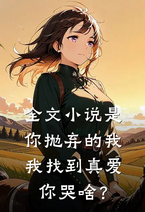 全文小说是你抛弃的我，我找到真爱你哭啥？