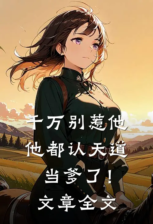 千万别惹他,他都认天道当爹了!文章全文免费阅读