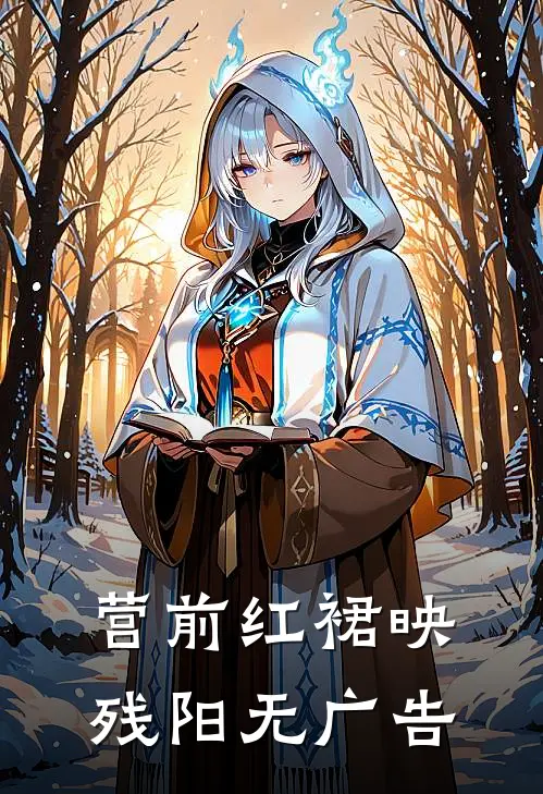营前红裙映残阳无广告