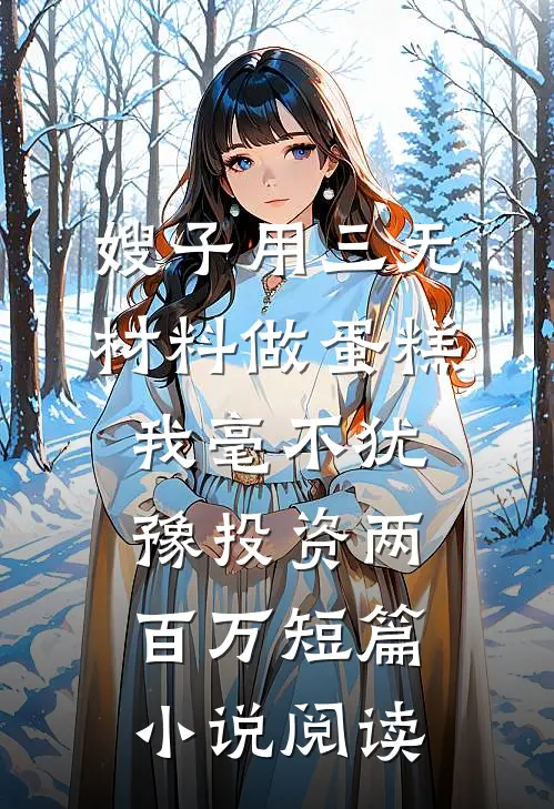 嫂子用三无材料做蛋糕，我毫不犹豫投资两百万短篇小说阅读