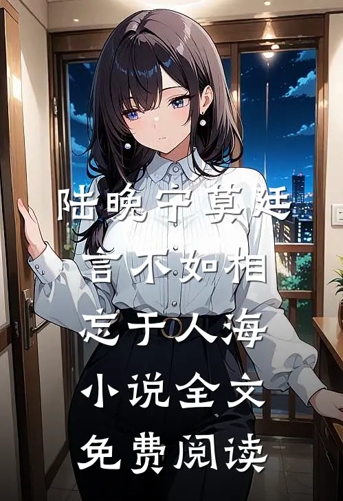 陆晚宁莫廷言不如相忘于人海小说全文免费阅读