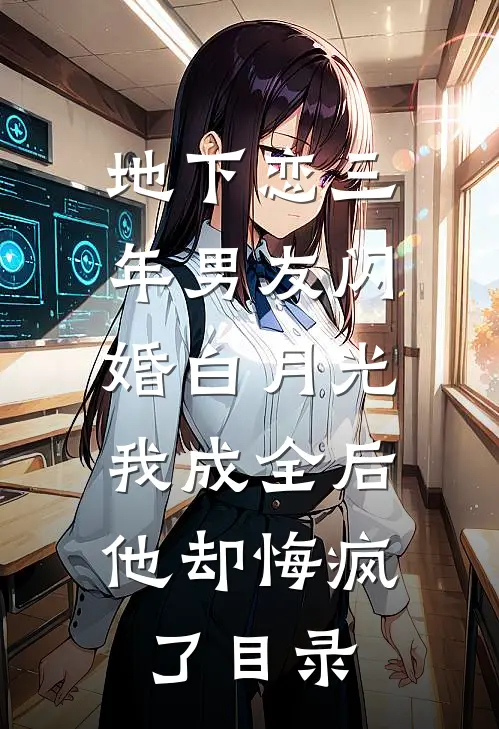 地下恋三年男友闪婚白月光，我成全后他却悔疯了目录