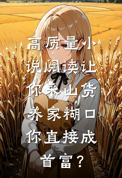 高质量小说阅读让你采山货养家糊口，你直接成首富？