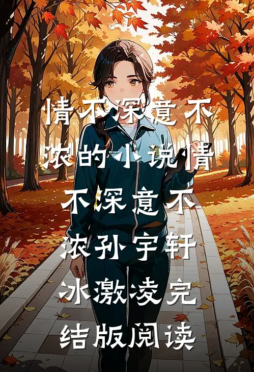 情不深意不浓的小说情不深意不浓孙宇轩冰激凌完结版阅读