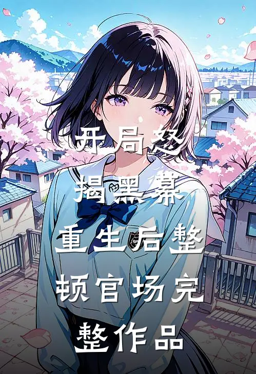 开局怒揭黑幕，重生后整顿官场完整作品