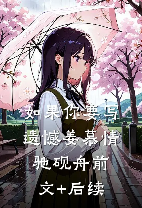 如果你要写遗憾姜慕情驰砚舟前文+后续