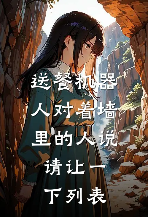 送餐机器人对着墙里的人说：请让一下列表